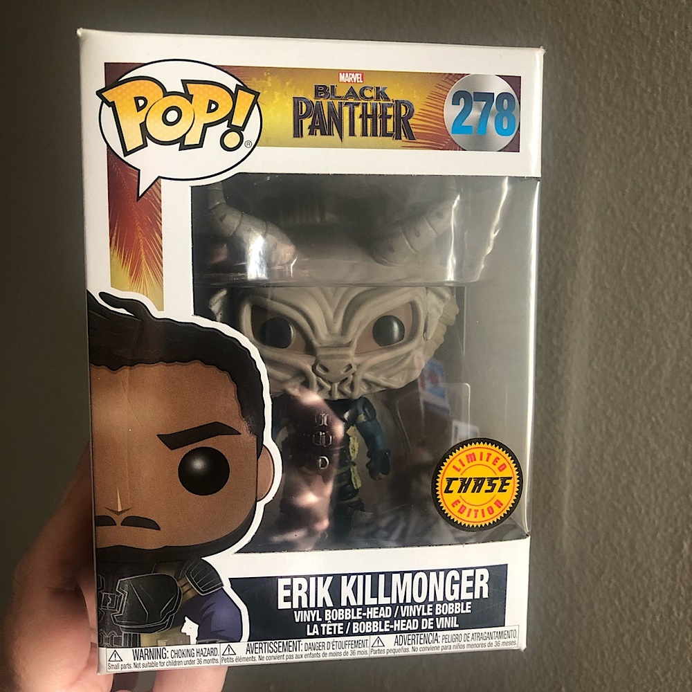 Funko Pop! Marvel - Erik Killmonger (Masked) #278